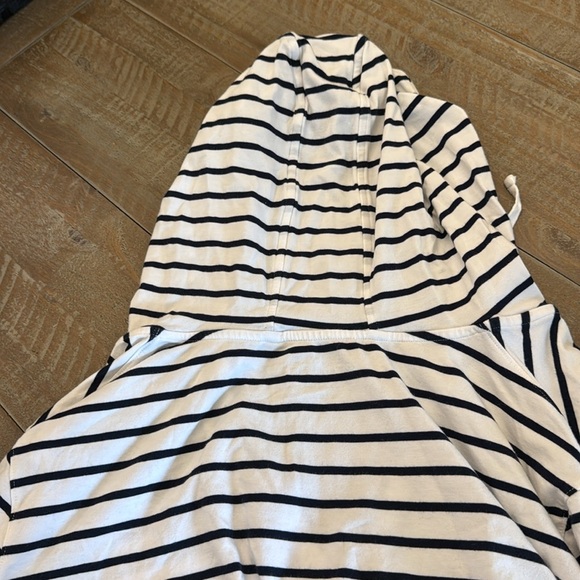 Women's Catalina Beach Cover-Up Dress White/Navy Stripe size XXL - Picture 8 of 10